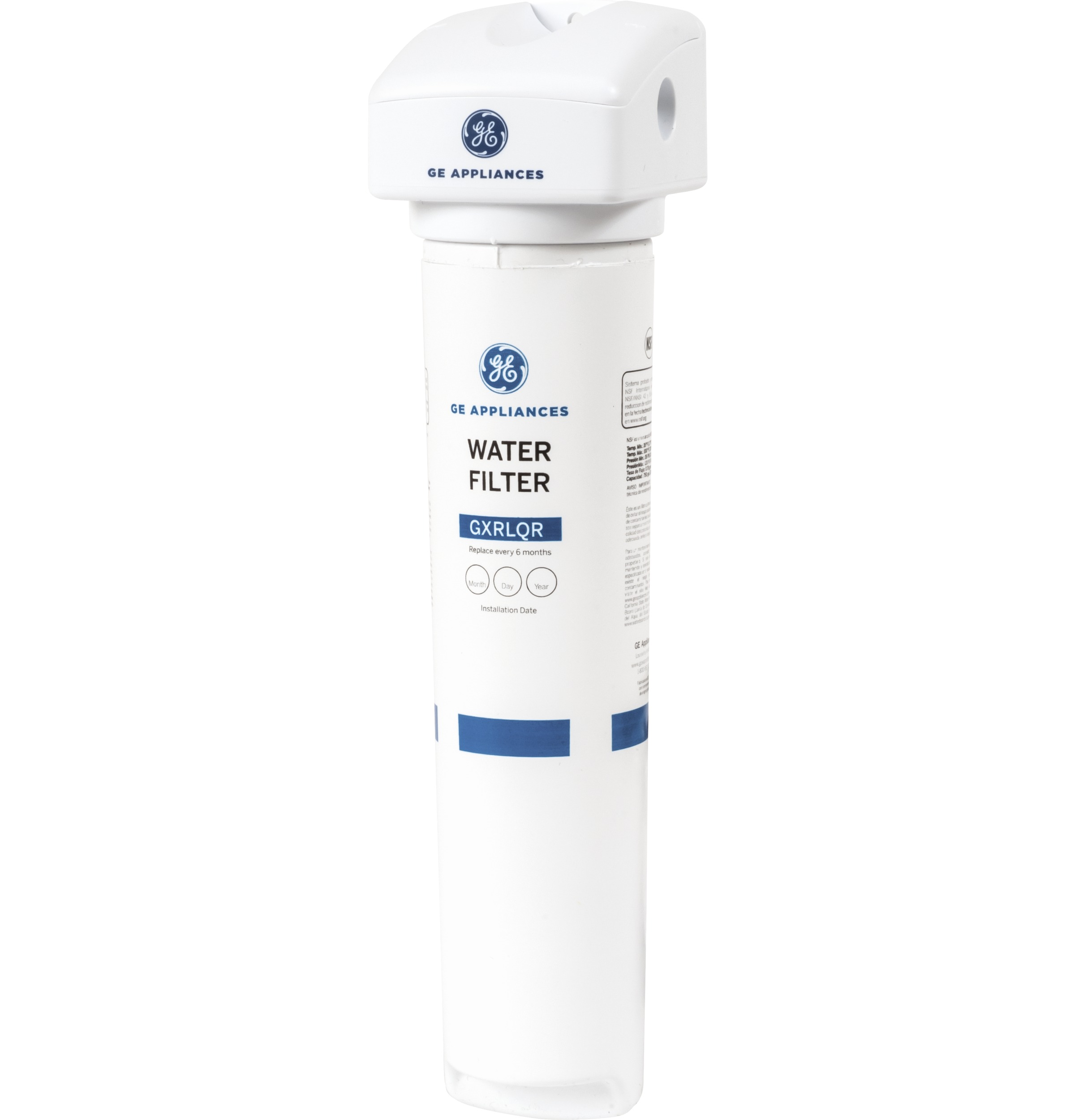 Replacement Water Filter, for Single Stage or In-Line Systems — Model #: GXRLQR Replacement Water Filter, for Single Stage or In-Line Systems — Model #: GXRLQR