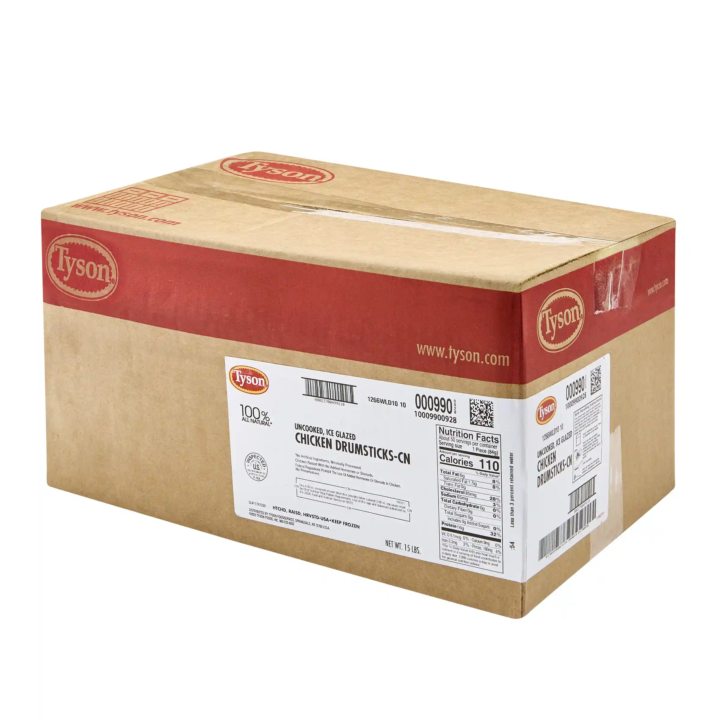 Tyson® All Natural* IF Uncooked Unbreaded Chicken Drumsticks_image_5