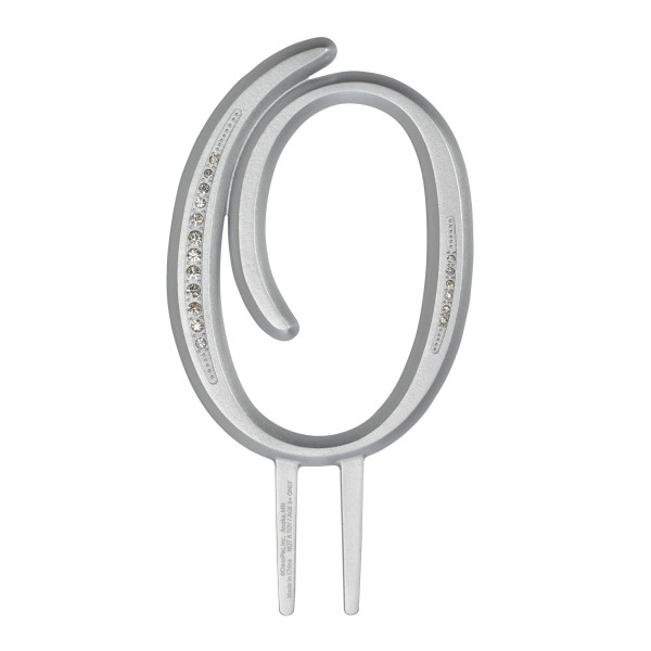 4.5" O Diamond Letter Monogram