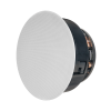 VX86R SST 8″ ROUND SINGLE STEREO SPEAKER W/ WHITE MICRO TRIM GRILLE (1 EACH)