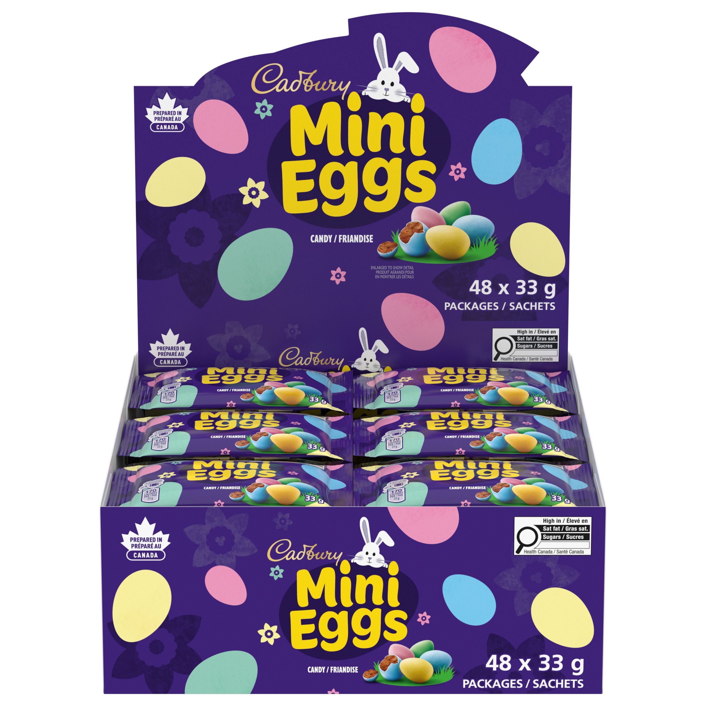 Cadbury Mini Eggs, 33g 48CT