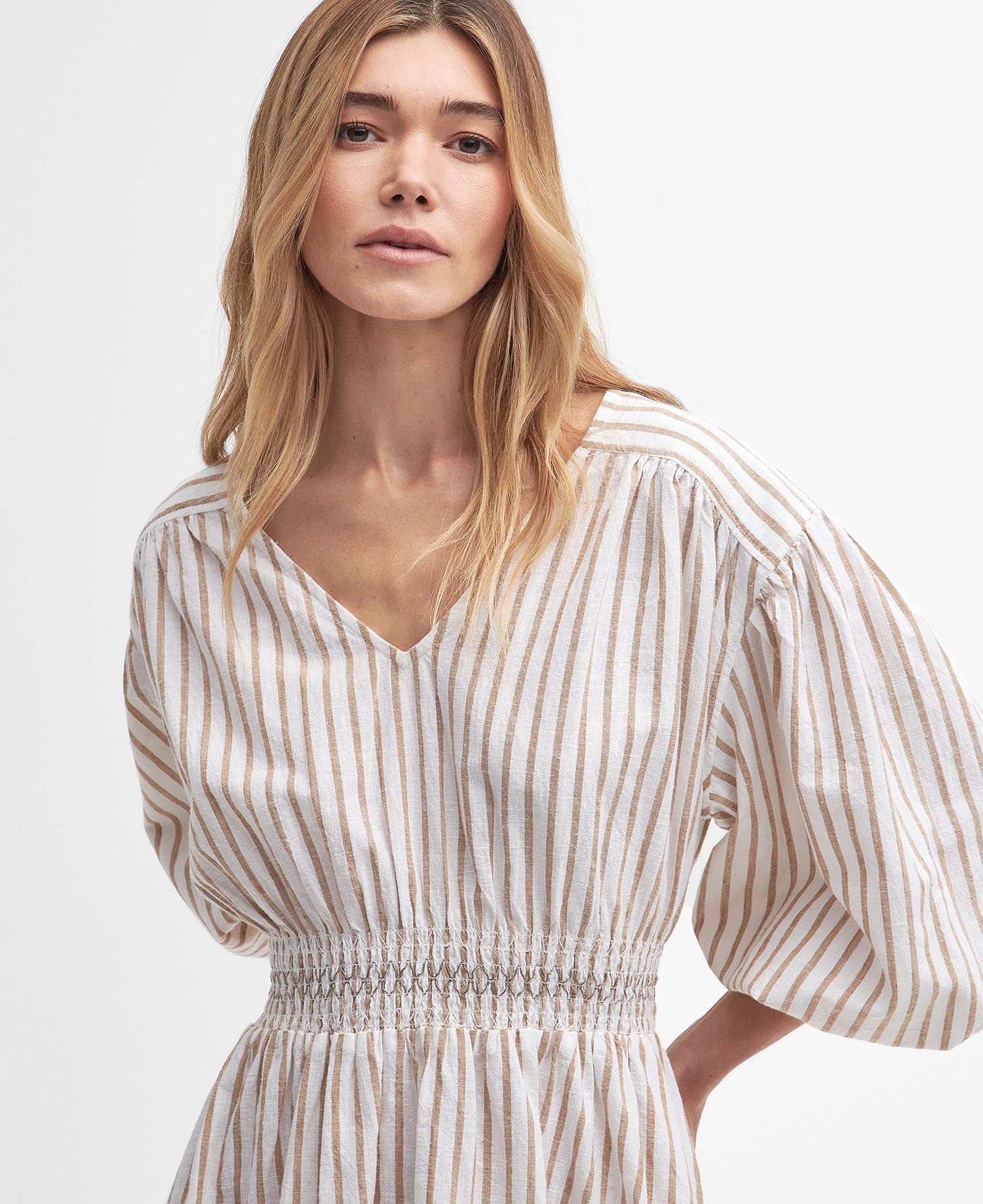 Ella Striped Mini Dress image number 3