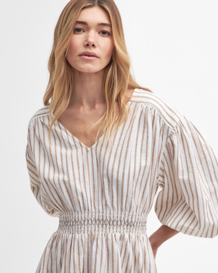 Ella Striped Mini Dress