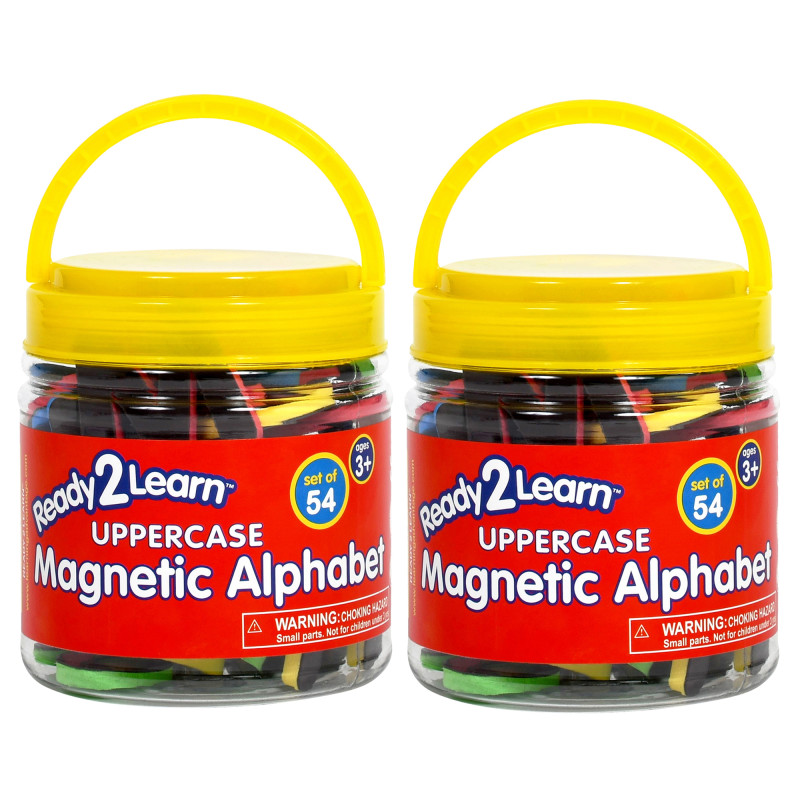 Magnetic Alphabet, Uppercase, 54 Per Set, 2 Sets