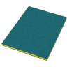 Hillyard, Trident® SmartScrub™ Clean and Shine Rectangular Floor Pad, 14"x20, Blue/Yellow