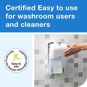 Tork, OptiServe 2-Roll Coreless, Coreless Bath Tissue Dispenser, White