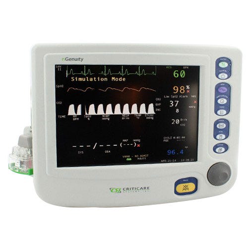 nGenuity® Patient Monitor w/ECG SpO2, NIBP, Resp Rate & Printer