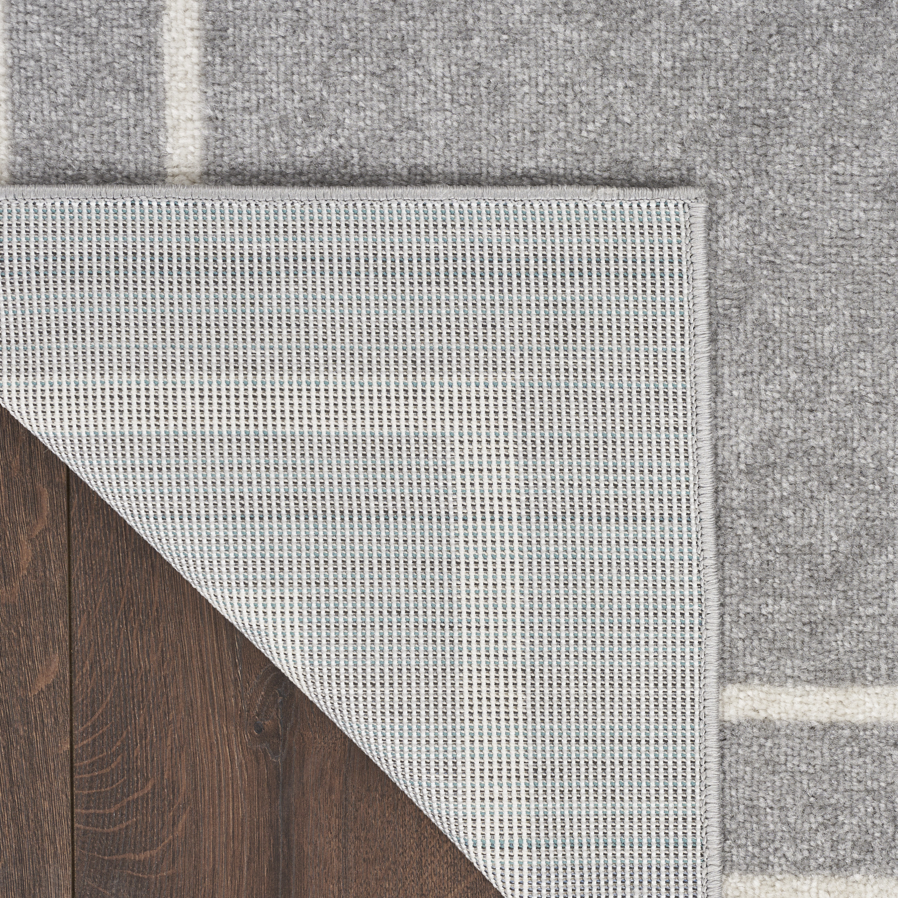 Nourison Nourison Essentials 8' x 10' Grey Ivory Contemporary Rug