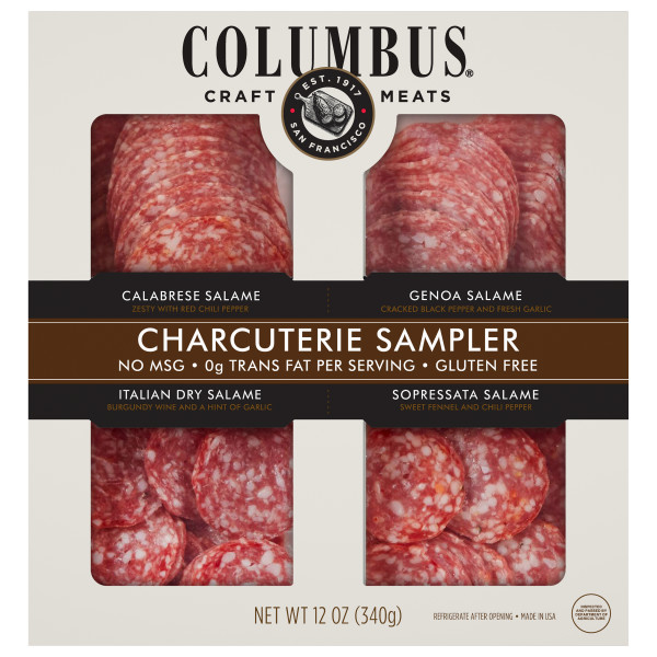 COLUMBUS(r) Charcuterie Sampler, 8/12 oz. . C1N1 - Front No Plunge In Package (Hi Res)