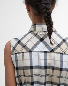 Agnes Midi Dress Safari Dress Tartan