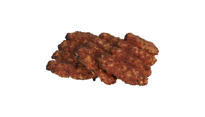 AdvancePierre™ Fully Cooked Pork Rib Patties with Honey BBQ Sauce, 3.25 oz._image_2