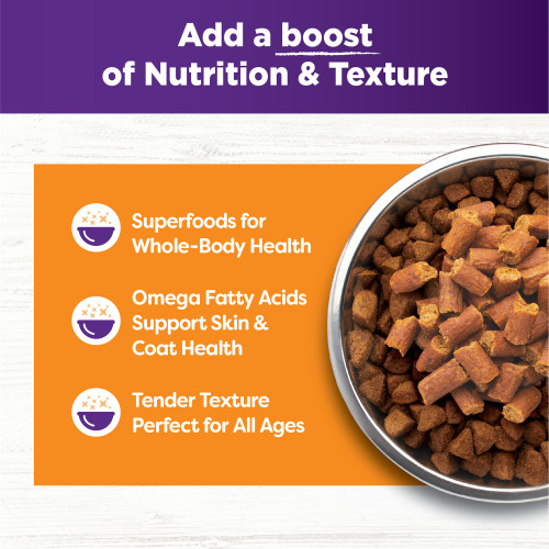 The benifts of Wellness Bowl Boosters Tender Topper Turkey & Chicken