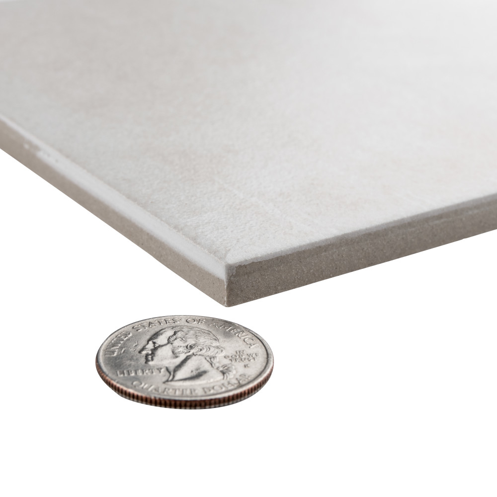 Matter Bone 6 in. x 6 in. Porcelain Floor and Wall Tile