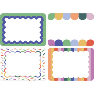 Color Crush Name Tags/Labels-Multi-Pack