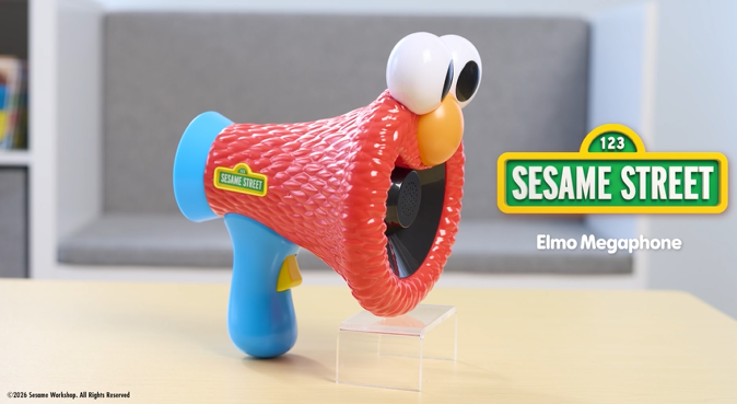 Sesame Street Elmo’s Megaphone product video