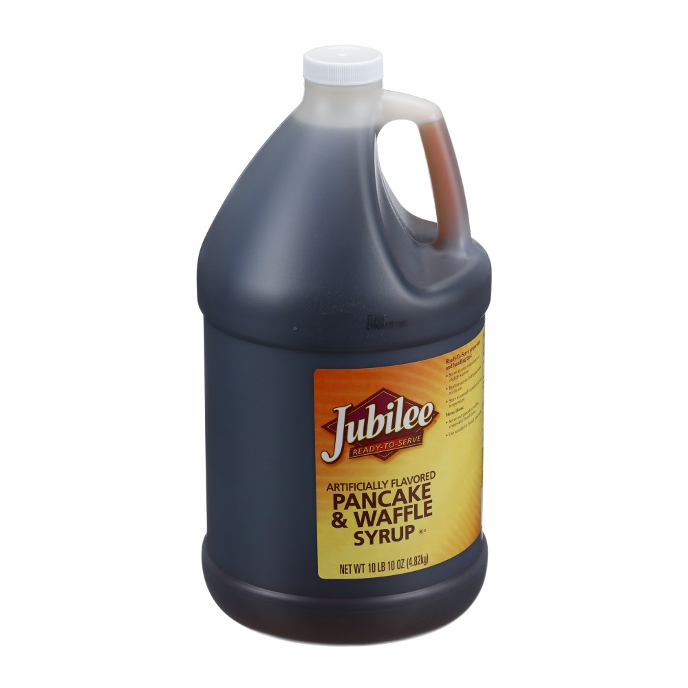 JUBILEE PANCAKE & WAFFLE SYRUP, 1 GAL JUGS | Conagra ...