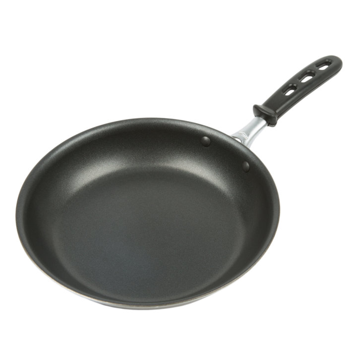 10-inch Tribute® 3-ply fry pan with CeramiGuard® II nonstick coating and TriVent silicone handle