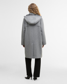 Montgomery in lana Melody Light Grey Marl/Onyx Tartan
