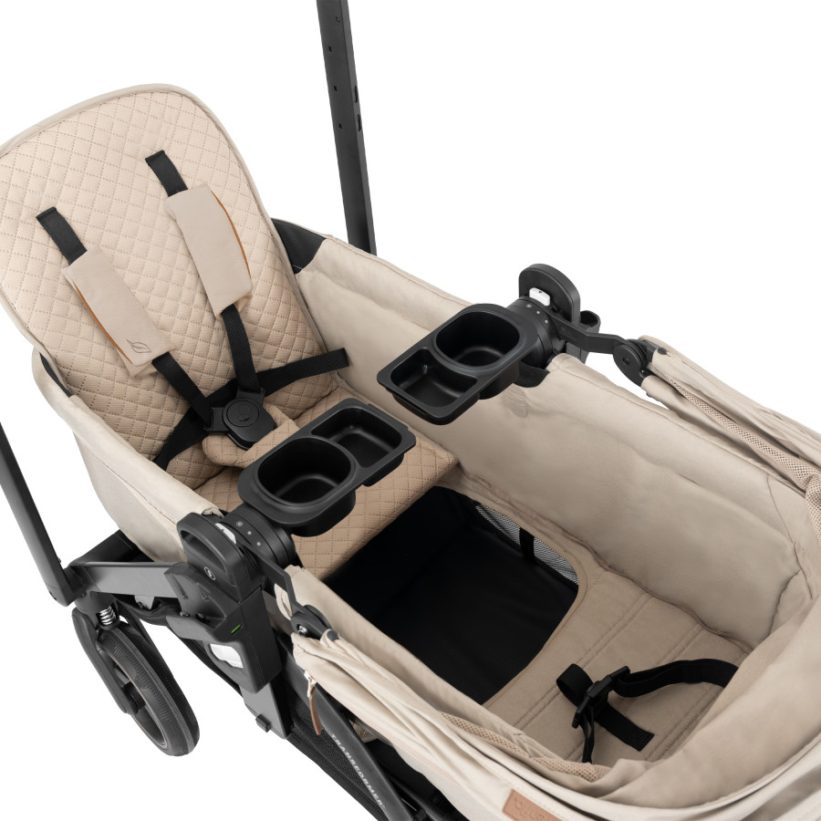 Transformer Stroller to Wagon Travel System Featuring LiteMax NXT Infant Car Seat with SensorySoothe