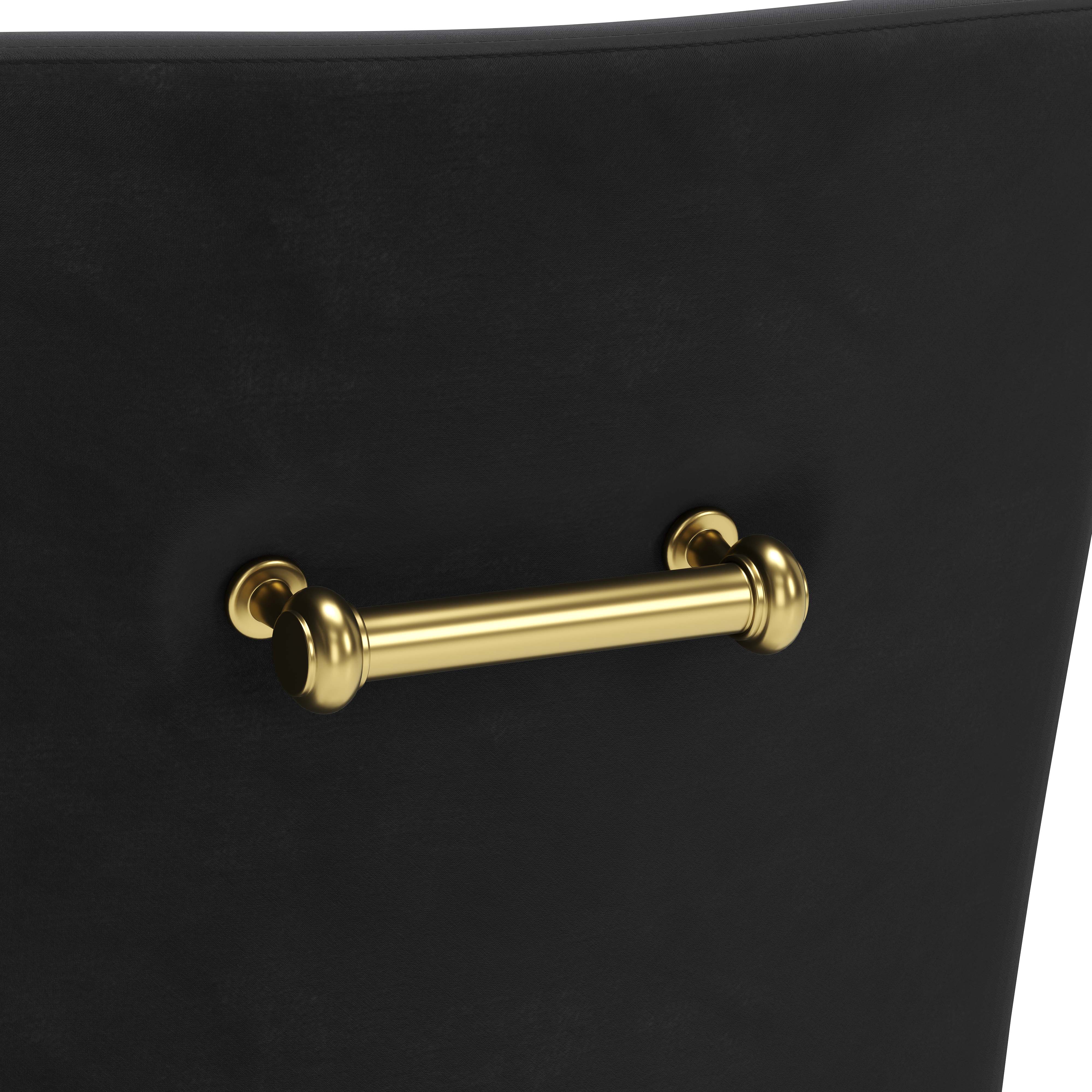 Maxine Dining Chair Black & Gold product image