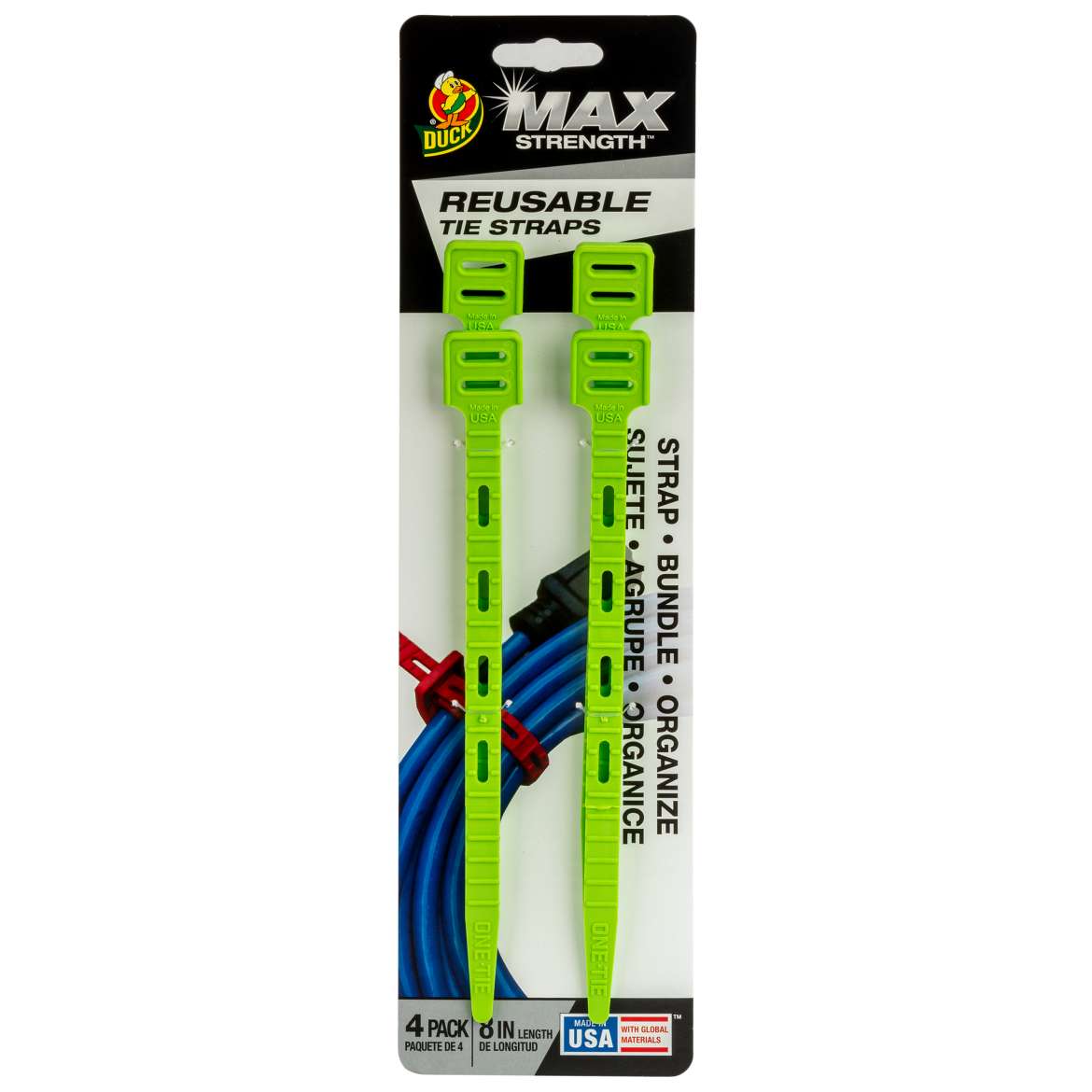 Duck Max Strength™ Reusable Tie Straps Image