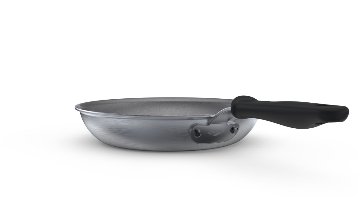 14-inch Wear-Ever® aluminum fry pan with PowerCoat2™ nonstick coating and silicone handle
