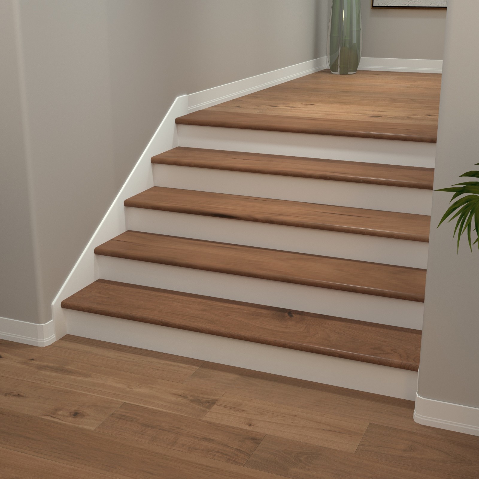 Cured Hickory Stair Tread view 4