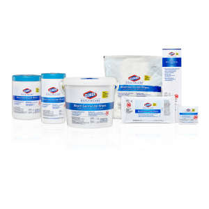 Clorox, Clorox Healthcare Bleach Germicidal Disinfectant Wipes,  70 Wipes/Container