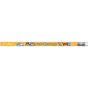 Star Student Pencils, Pack of 12