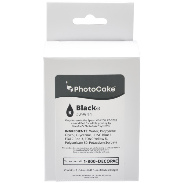 PHOTOCAKE XP4200/3200-CTRG-BLACK PHOTOCAKE INK PhotoCake® Ink