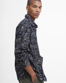 Brignall Cord Overshirt Classic Navy