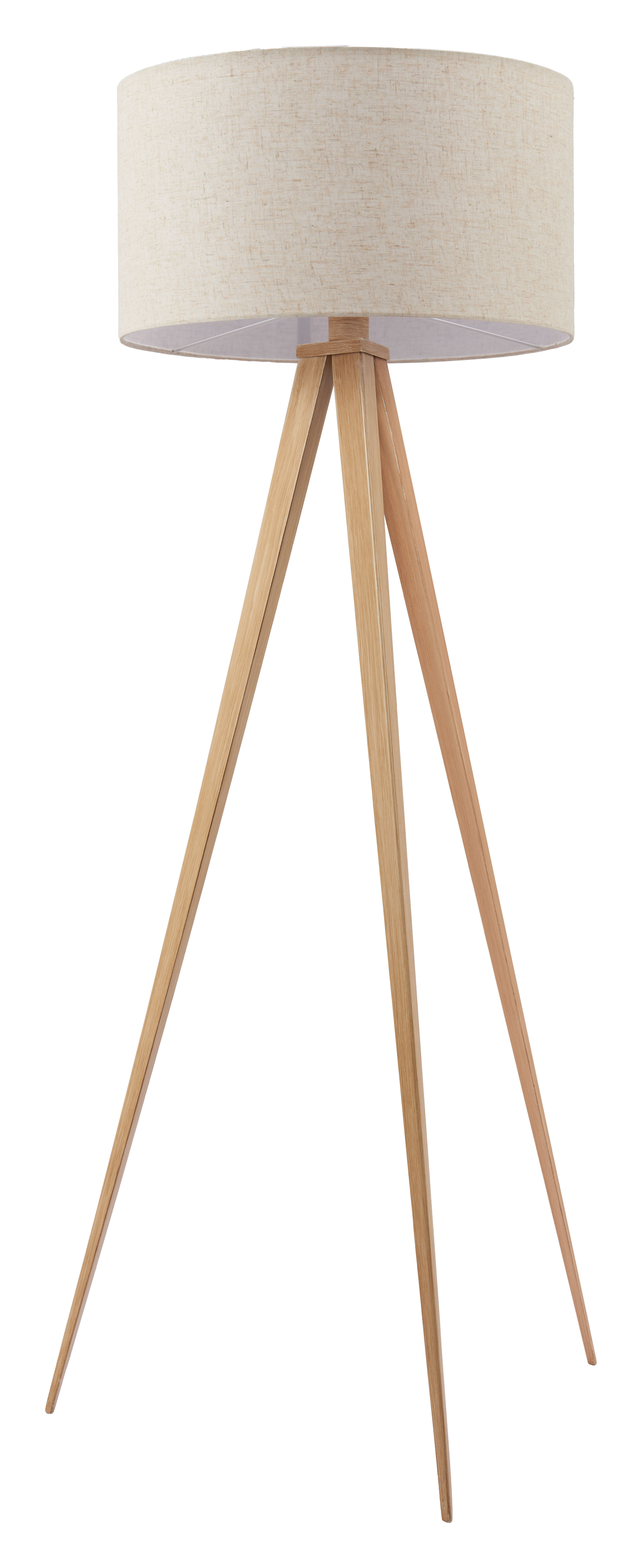 Imperial Floor Lamp Beige & Natural product image