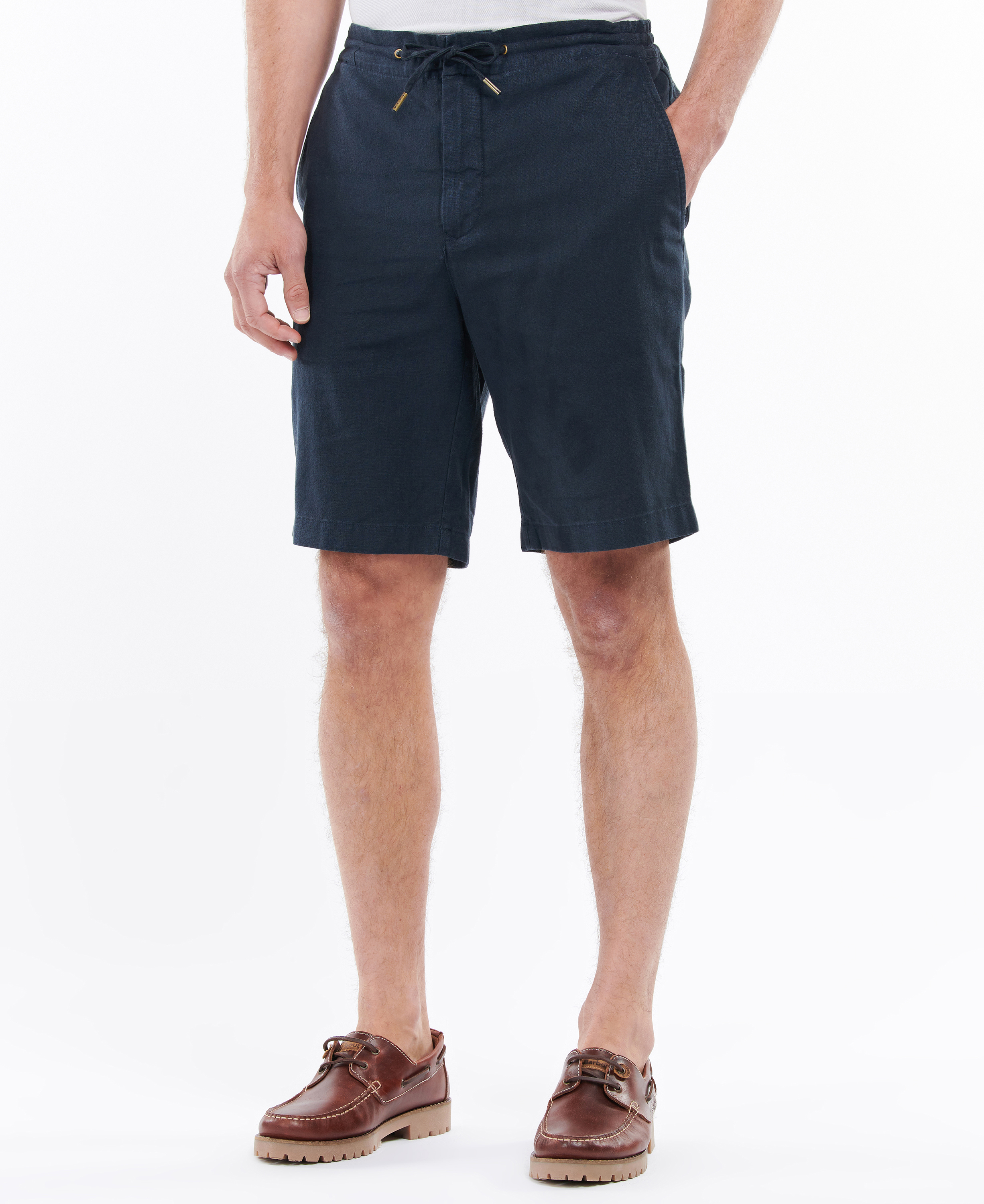 Linen Cotton Mix Short image number 0