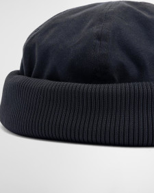 Oakmoor Waxed Docker Hat Black
