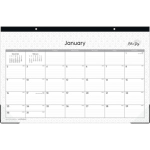 Enterprise Monthly Desk Pad Calendar, 17" x 11", 2027