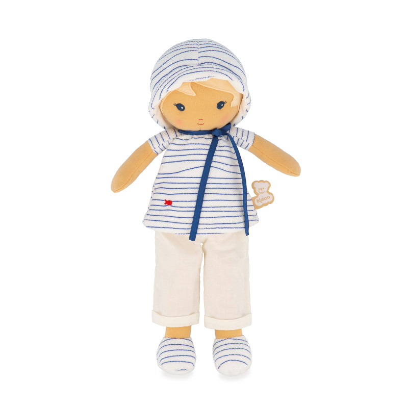 Eli Soft Fabric Doll, 12.5 Inch Nautical Plush Doll