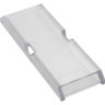 9080LB Series Terminal Block Cover Lexan Snap-on Mounting 58.67 H x 20.83 W x 0.22 in. D
