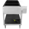 120-volt 1440-watt three-well Servewell® stainless steel hot-food table