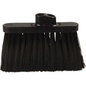 Carlisle, Duo Sweep®, Light Industrial Broom ( Head Only), 13in, Polypropylene, Black
