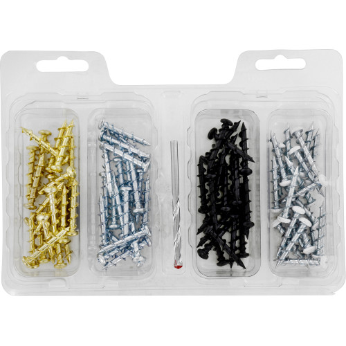 WALLDOG Screw & Anchor In One! Decorator Kit
