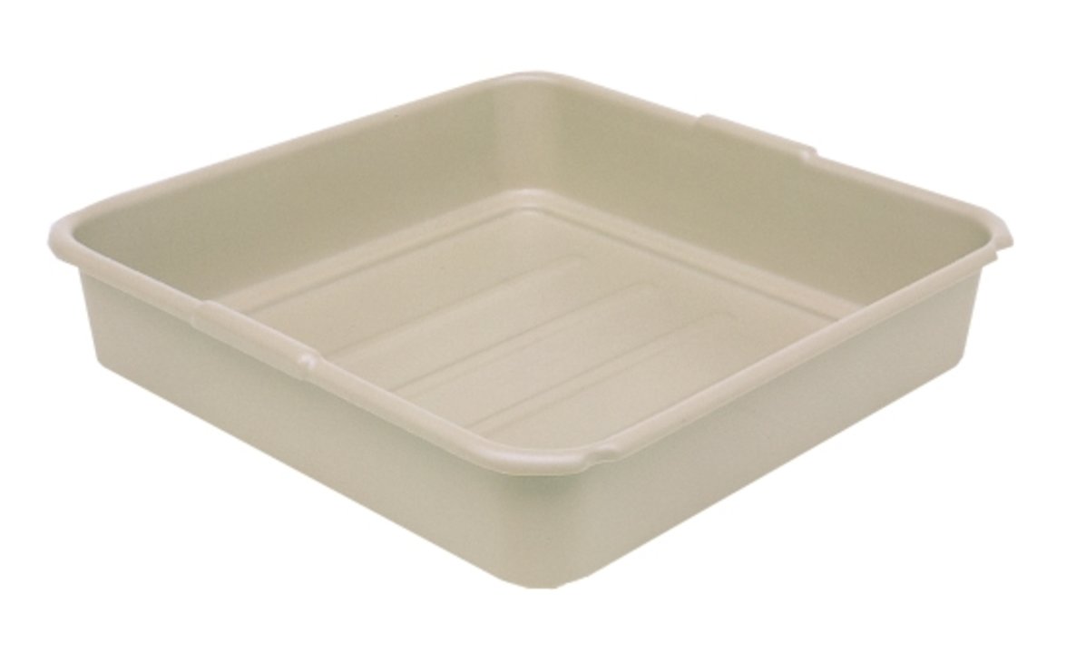 Vollrath Silverware Soak System - Gray, 20x15x5 Inch Soaking Pan With Drain Box & Cover