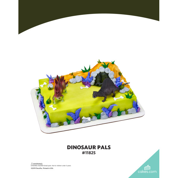 Dinosaur Pals The Magic of Cakes® Icing Only Page