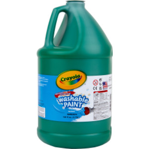 Washable Paint, Green, Gallon