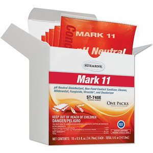 STS2309951, Stearns Packaging,  Mark 11 Disinfectant Cleaner,  0.5 fl oz Packet