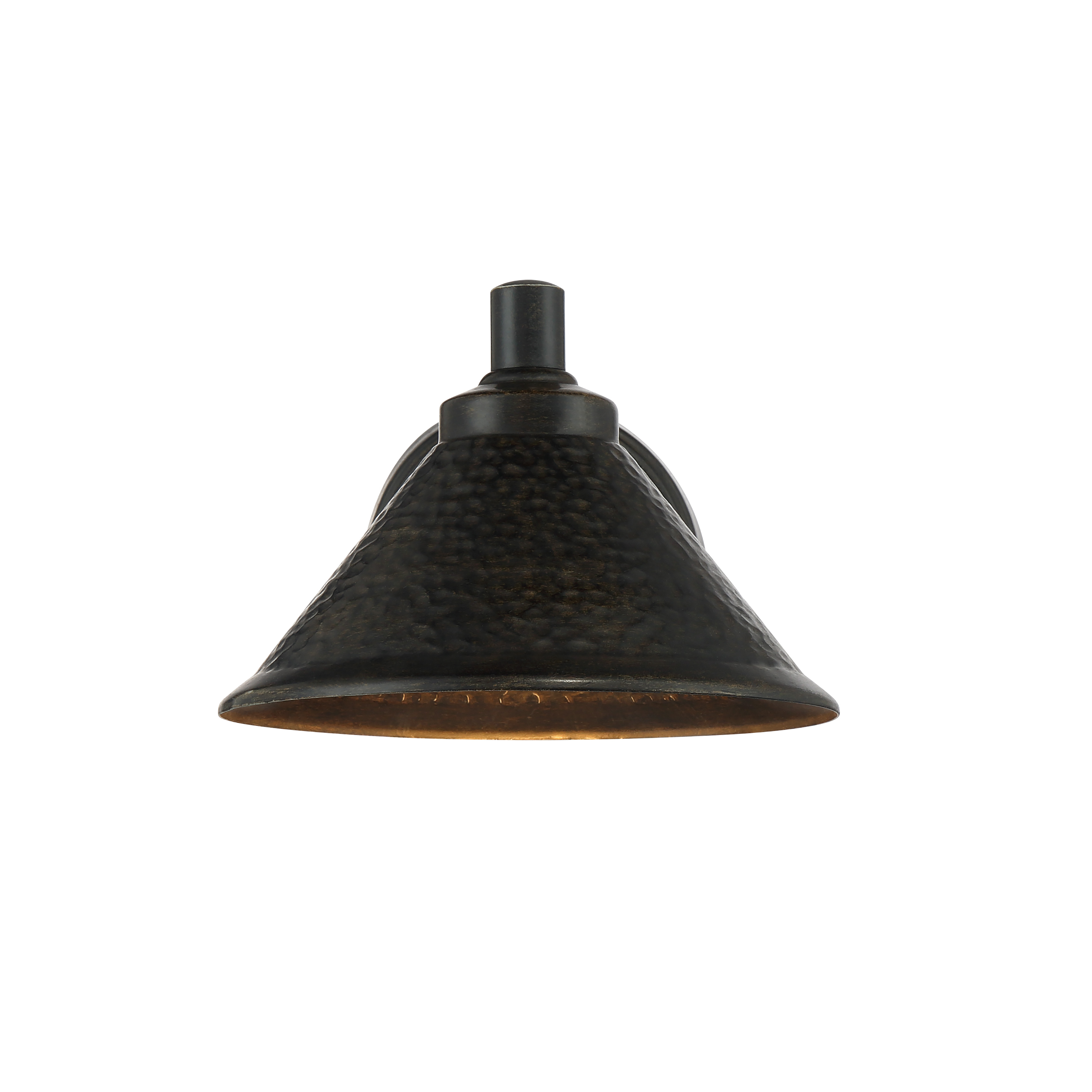 1 Light Wall Mount in Aspen Bronze™ Metal Shade Finish - Meets Dark-Sky requirements - alternate view