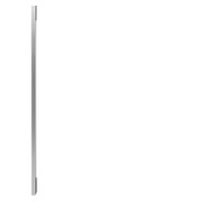 Undercounter Refrigerators - Minimalist Handle Kit &mdash; Model #: ZXGW1H1CPSS