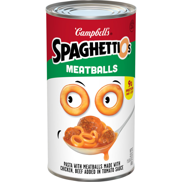 Canned Pasta with Meatballs