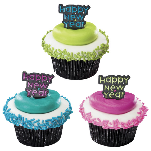 Happy New Year Foil DecoPics®