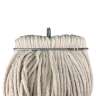 Impact, Layflat®, 24oz, Medium, Cut-End, 1" Headband, Cotton, White, Wet Mop