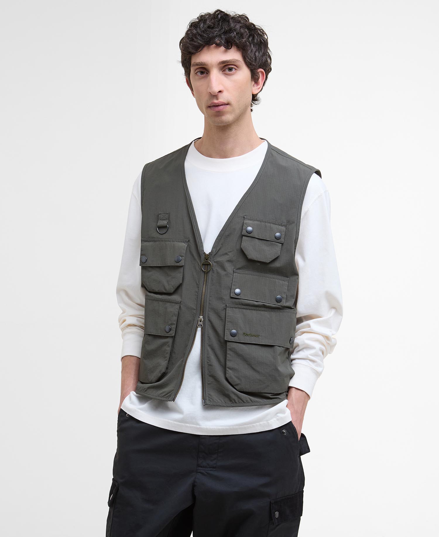 Gilet casual utility Editor image number 0